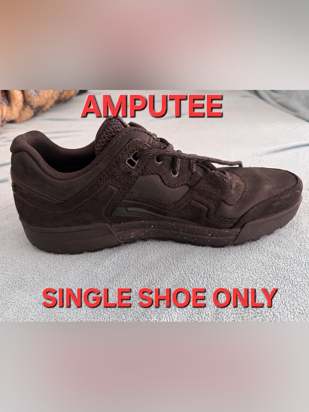 Lems trail thrasher pro MENS size 10.5 LEFT SHOE ONLY AMPUTEE